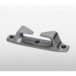 Aluminium Anodisé Droit Fairlead LG 170mm Espacement 75/75