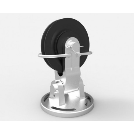 Anti-Disgorgement Articulated Sheave