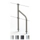 Sport'Al Gate Stanchion D25 H630 Stainless St