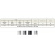 Sport'Al Stanchion D25 Base D40 Stainless St