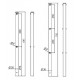Chandelier Sport'Al D30 H750 Inox