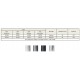 Sport'Al Stanchion Base 30 - D60 Drilled Stainless St