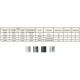 Platine Main Courante Sport'Al Intermed. D60 Aluminium
