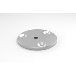Sport'Al Handrail Extrem. PLate D60 Stainless St.