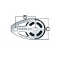Poulie ESP SS plat pont 57 mm