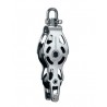 75mm Stainless Steel Fiddle ESP Block — Swivel, Becket