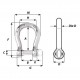 MANILLE AUTOBLOQUANTE LYRE