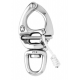 HR quick release snap shackle - With swivel eye - Length: 150 mm