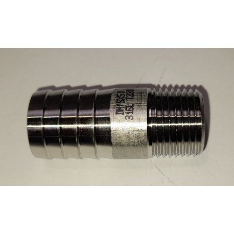 STAINLESS STEEL SPLINED END PIECE