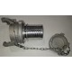 FIREFIGHTER CONNECTION WITH ALU LOCK DN50