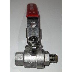 VANNE A BOISSEAU SPHÉRIQUE INOX