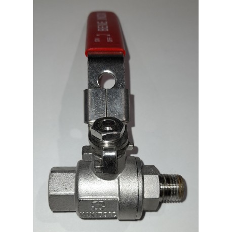 VANNE A BOISSEAU SPHÉRIQUE INOX