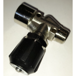 FLOW CONTROL VALVE BRASS DN10 MF 12X17 (3/8")