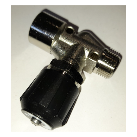 FLOW CONTROL VALVE BRASS DN10 MF 12X17 (3/8")