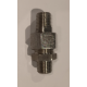 UNION STAINLESS STEEL 316L MM 8X13 (1/4") WITH TAPERED SEAT