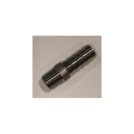 316L STAINLESS STEEL M 8x13 (1/4") Ø13mm FLANGE NUT