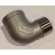 STAINLESS STEEL ELBOW 316L MF 26X34 (1")