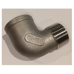 STAINLESS STEEL ELBOW 316L MF 26X34 (1")