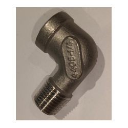 STAINLESS STEEL ELBOW 316L MF 8X13 (1/4")