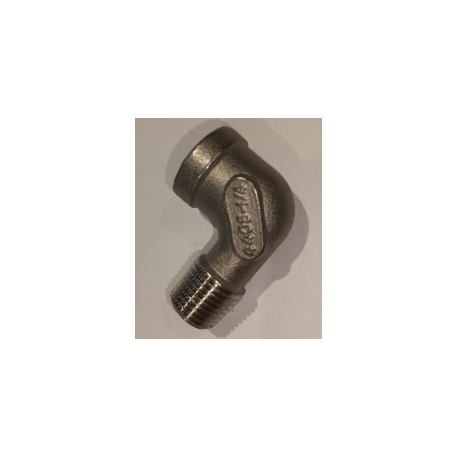 STAINLESS STEEL ELBOW 316L MF 8X13 (1/4")