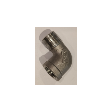STAINLESS STEEL ELBOW 316L MF 15X21 (1/2")