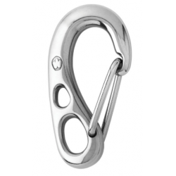 HR safety snap hook - Length: 75 mm