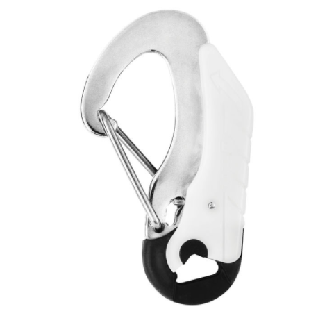 Double action safety hook - Fluorescent - Length: 115 mm