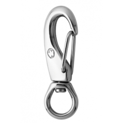 HR safety snap hook - With swivel - Length: 100 mm