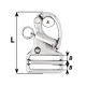 Snap hook with fixed eye - For 20 mm webbing - Length: 44 mm