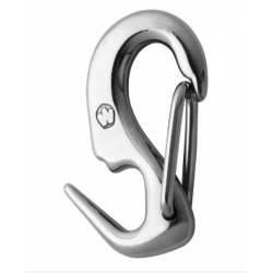 Bague de foc inox - une seule main - Long: 90 mm