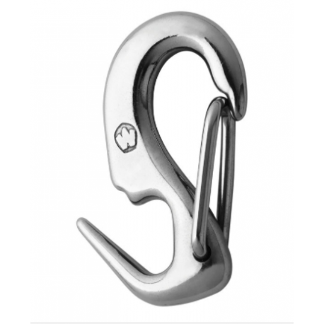 Bague de foc inox - une seule main - Long: 90 mm