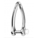 Captive pin twisted shackle - Dia 8 mm