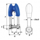 Thimble shackle -allen head pin - Dia 10 mm
