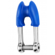 Thimble shackle -allen head pin - Dia 10 mm