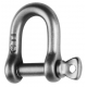 Titanium D shackle - Dia 8 mm