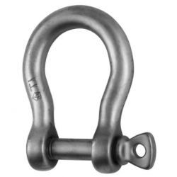 Titanium bow shackle - Dia 10 mm