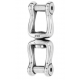 Swivel - Pin with allen head - Length: 80 mm