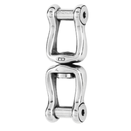 Swivel - Pin with allen head - Length: 80 mm