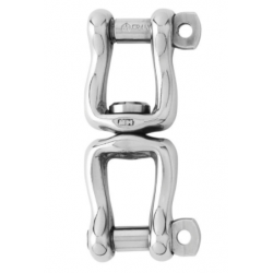 Swivel with self-locking pin - Length: 80 mm