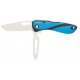 Offshore knife - Serrated blade - Shackler / Spike - Blue