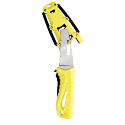 Offshore Rescue knife - Fixed blade - Fluo