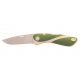 Couteau Aquaterra biosourcé - Simple Lame lisse - Vert
