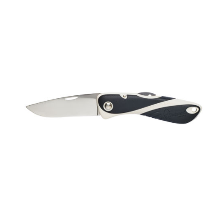 Couteau Aquaterra - Lame simple lisse - Noir