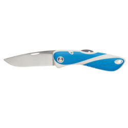 Couteau Aquaterra - Lame simple lisse - Bleu