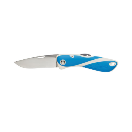 Couteau Aquaterra - Lame simple lisse - Bleu
