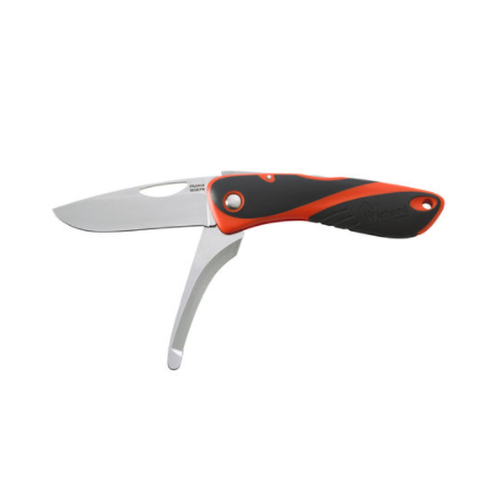 Couteau Aquaterra Chasse Peche - Lame lisse - lame à éviscerer - Orange