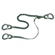 Proline - Elastic 2M + 1M fixed line - 2 hooks - Overload indicator
