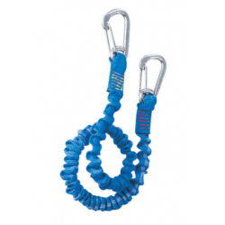 Elastic tether - 2M - 2 carbine hooks