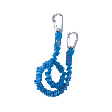 Elastic tether - 2M - 2 carbine hooks